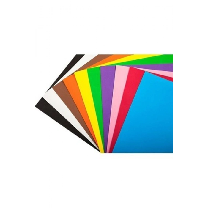 A4 Boy 10 Renk Karışık Elişi Kağıdı Paketi