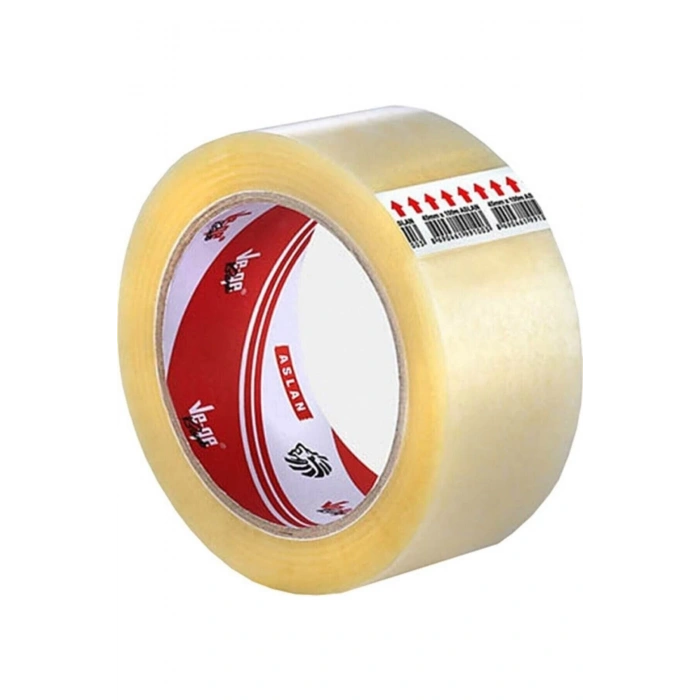 Aslan Koli Bandı Şeffaf Bant 45 Cmx100 Mt | Aynı Gün Kargo