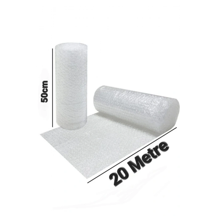 Balonlu Ambalaj Naylonu Pat Pat Havalı Naylon Balonlu Naylon 50 Cm X 20 Metre Pıtpıt Patpat