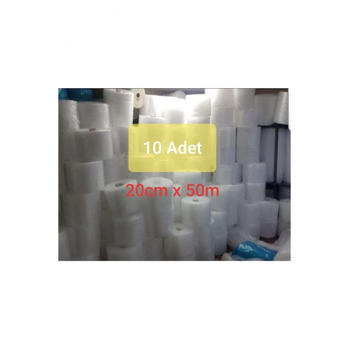 Balonlu Naylon (10 Adet) 20cmx50m Özel Ebat Pat Pat Pıt Pıt Naylon