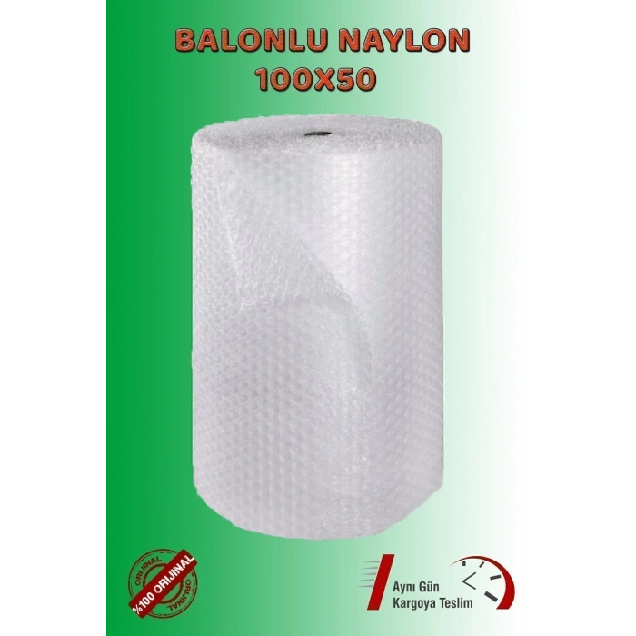 Balonlu Naylon 100 Cm X 50 Mt Patpat Pıtpıt Ambalaj, Paketleme, Eşya Koruma Naylonu