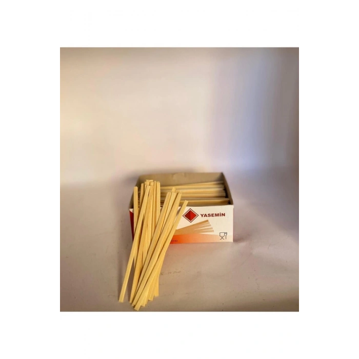 Bambu Tahta Ahşap Karıştırıcı Çay Kaşığı 1000li %100 Bambu