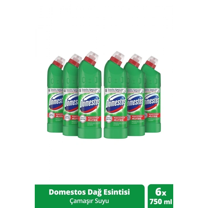Çamaşır Suyu Dağ Esintisi 750 ml 6lı Paket