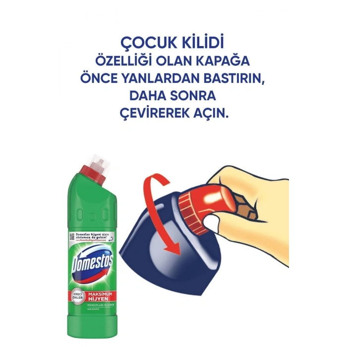 Çamaşır Suyu Dağ Esintisi 750 Ml 6lı Paket Set