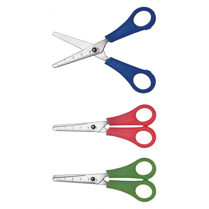 Cetvelli Okul Makası Kampanyalı 3 Adet