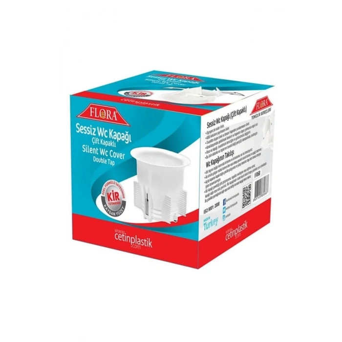 ÇİFT KAPAKLI KUTULU SESSİZ WC MATİK