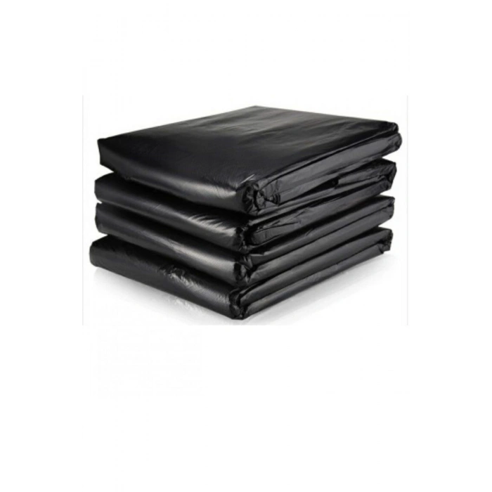 Çöp Poşeti Siyah 120x150 Cm - Jumbo Boy Kalın 5 Adet