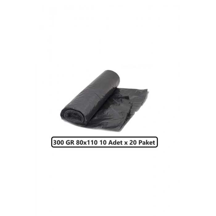 Çöp Torbası Poşeti 300 gr Rulo 80x110 (10 ADET X 20 PAKET)