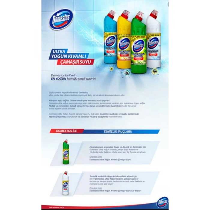 Dağ Esintisi Çamaşır Suyu 750 ml 6 Adet