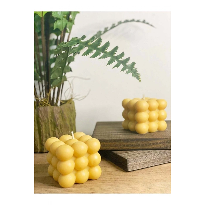 Dekoratif Bubble Kokulu Mum