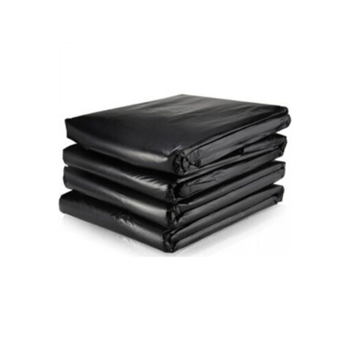 Dökme Çöp Torbası 80x110 Cm Ağır Hizmet Kalın 5 Kg Çöp Poşeti Jumbo Boy Siyah Renkli