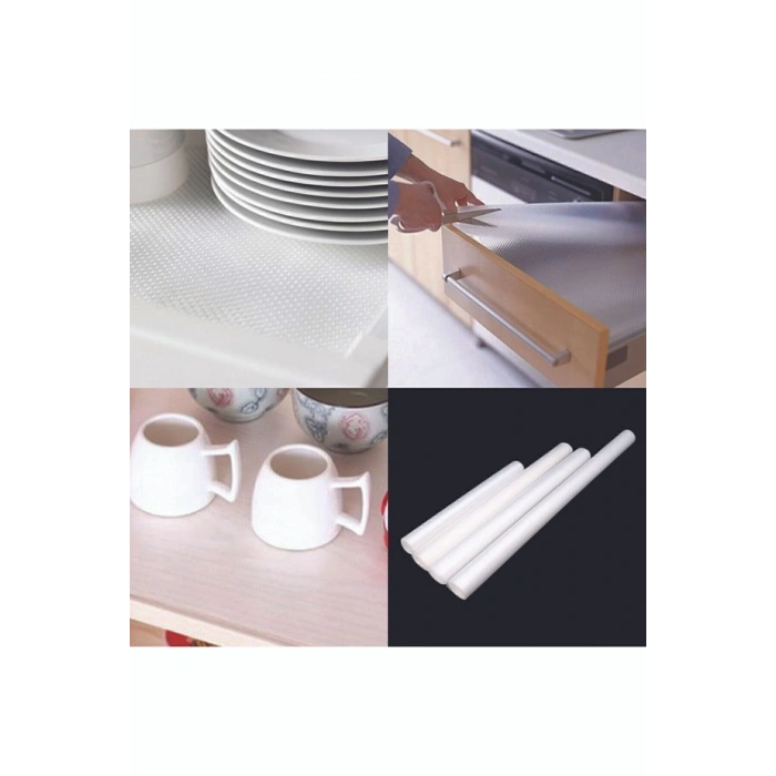 Dolap Içi Kaymaz Örtü Raflık 45 Cm * 2 Metre