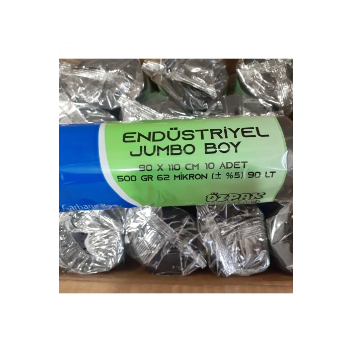 Endüstriyel Jumbo Çöp Poşeti 80/110 500 gr