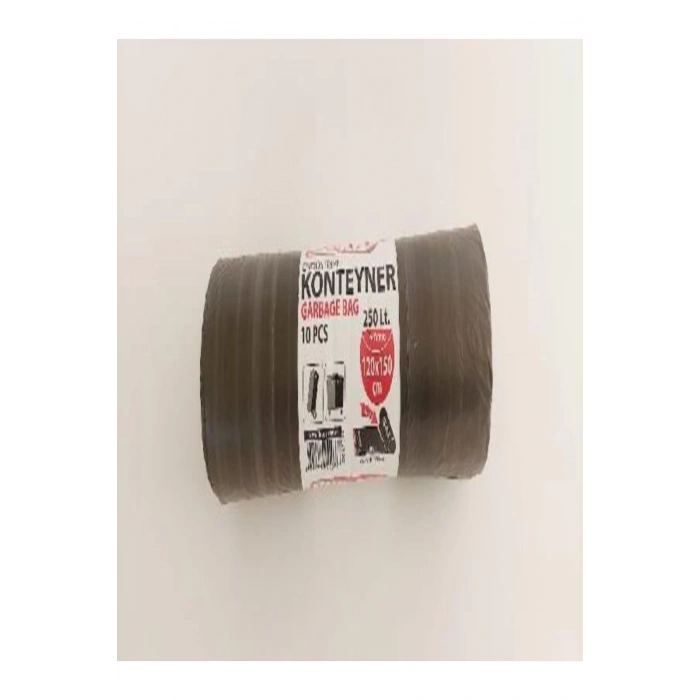 Endüstriyel Konteyner Çöp Torbası 120x150 250lt 10 Yaprak