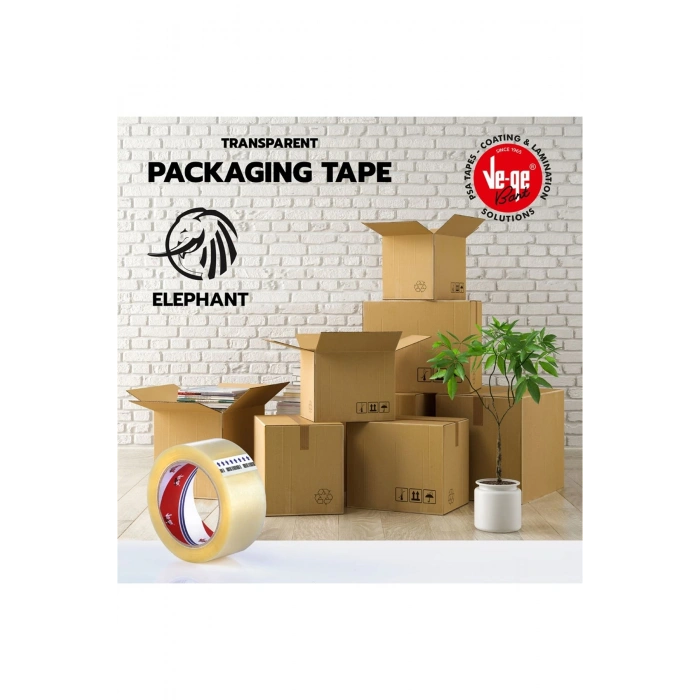 Fil Koli Bandı 45x100mm Şeffaf 6 Lı