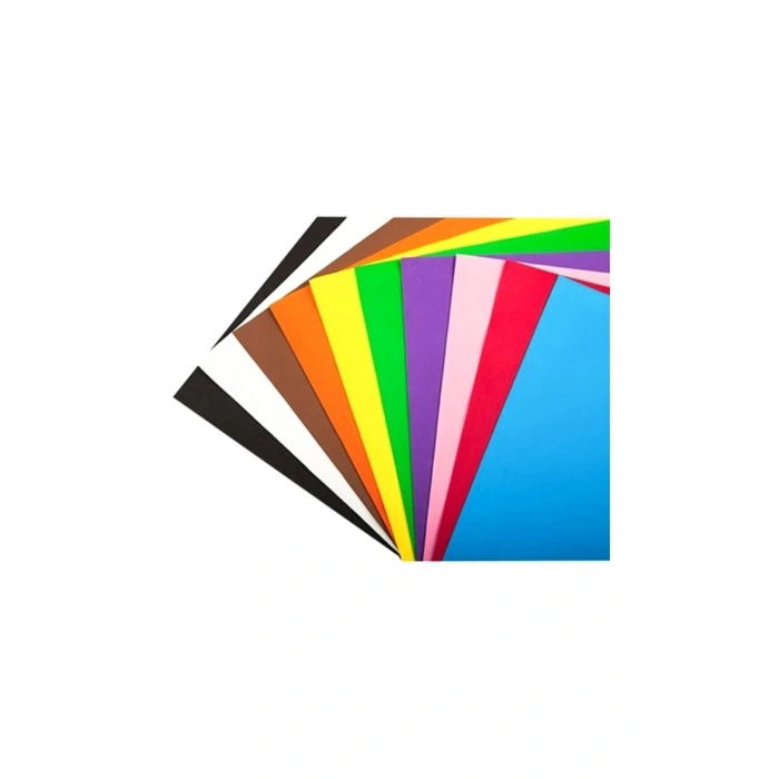 Fon Kartonu 10lu 50 X 70 Cm 160 gr Karışık Renk