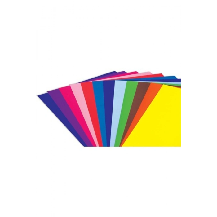 Fon Kartonu 120 gr 25x35 Cm 10 Renk (1 Paket 10 Adet)