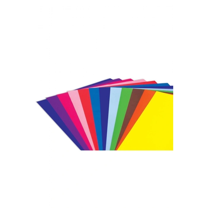 Fon Kartonu 120 gr 50x70 Cm Karışık 100 Lü (1 Paket 100 Adet)