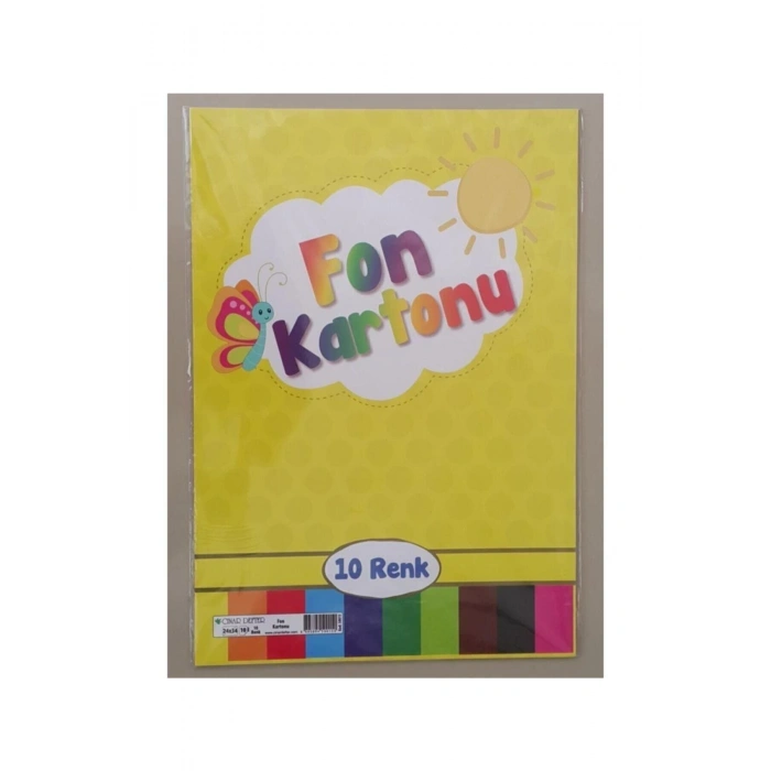 Fon Kartonu 24x34 10 Renk