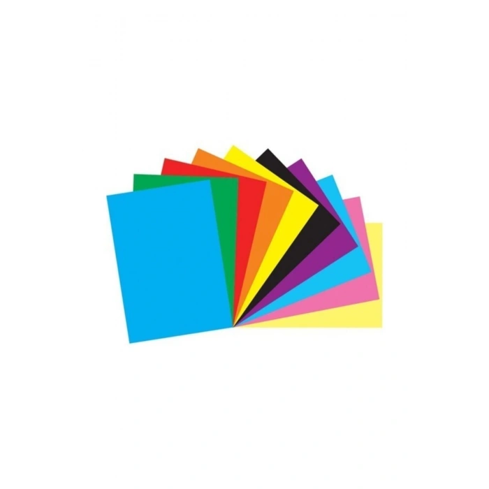 Fon Kartonu 50x70cm 160 Gram Karışık 10 Renk