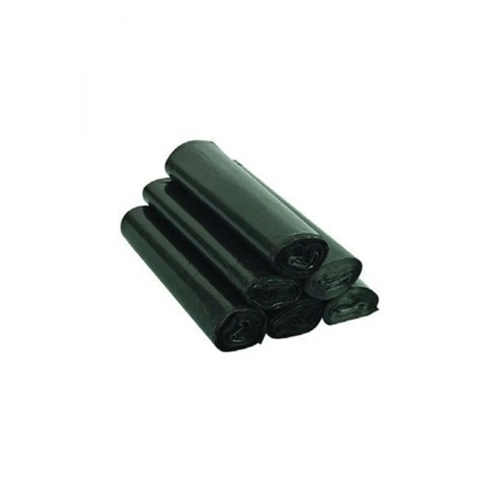 Hantal Boy Çöp Poşeti Siyah 10lu 5li Set 200lt Çöp Torbası 120x150cm