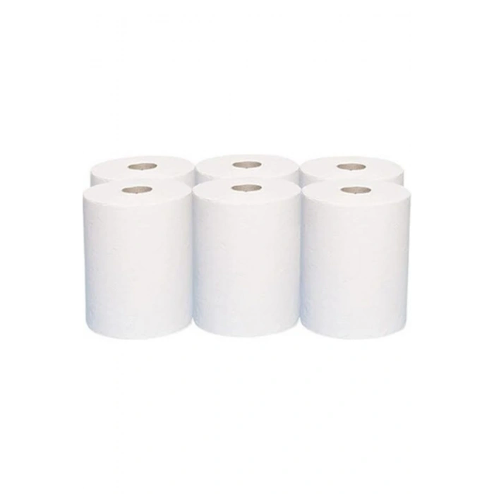 Hareketli Kağıt Havlu Peçete Çift Katlı 21 Cm 6 Rulo Fotoselli Havlu 6 Rulo