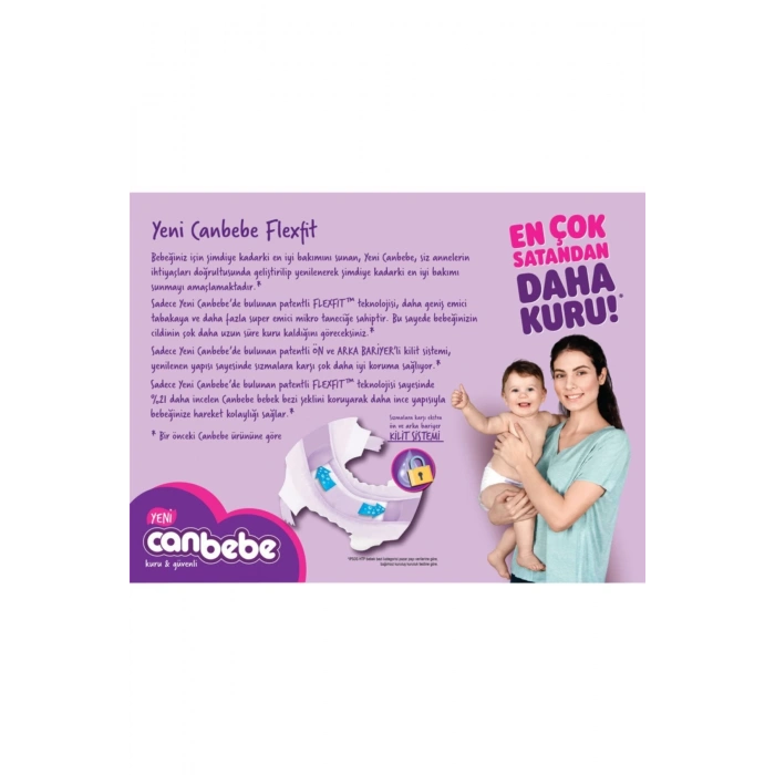 Jumbo Paket 4 Numara 240 Adet Bebek Bezi