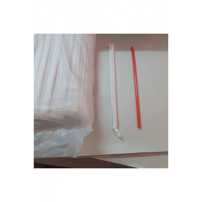 Kağıtlı Pipet 100 Adet