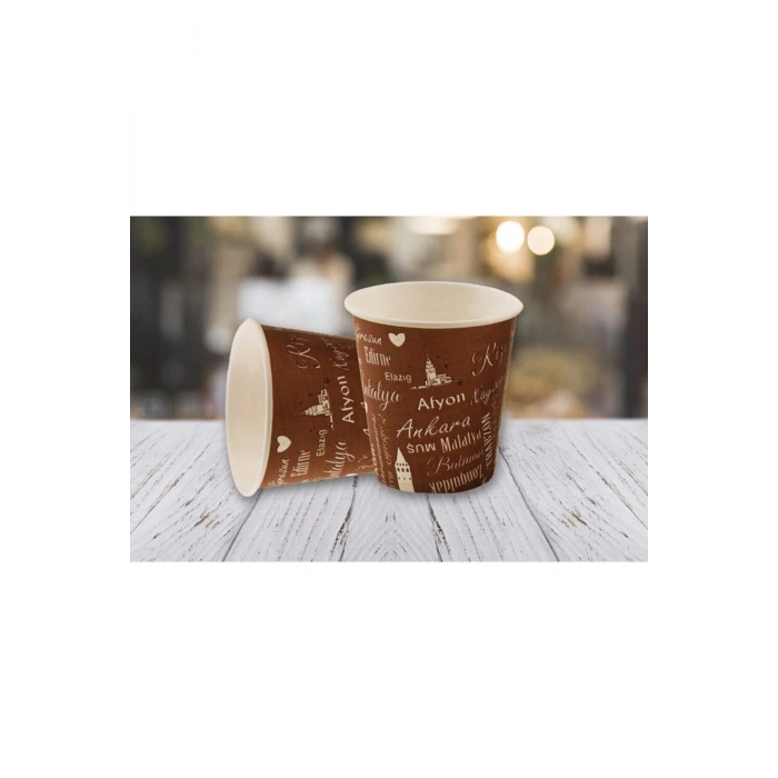 Karton Bardak 6.5 Oz 50 Adet (ÇAY,SU,KAHVE,MEŞRUBAT İÇECEK ÖLÇÜLERİ)