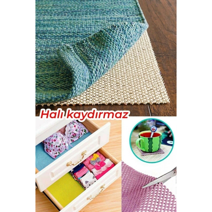 Kaydırmaz Örtü Çok Amaçlı Halı Kaydırmaz Ve Raf Örtüsü