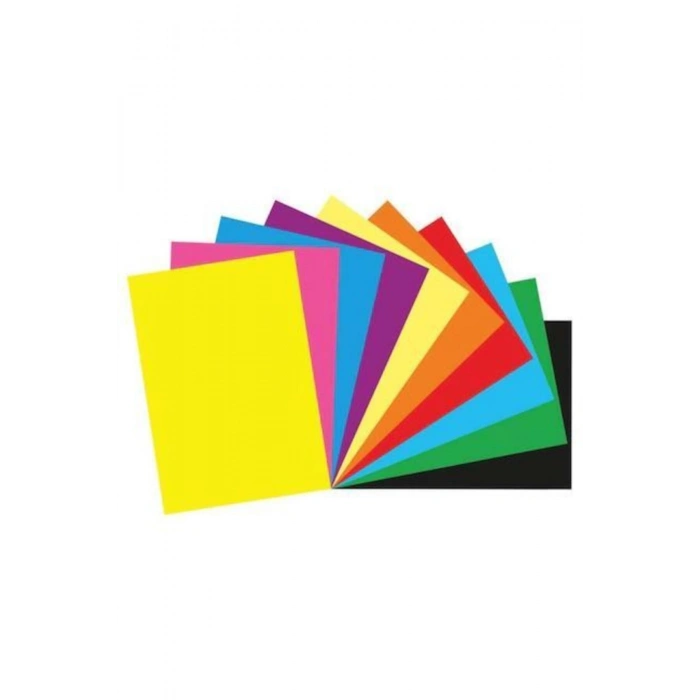 K.color 25*35 160gr 10lu Karışık Poş. Fon Kartonu