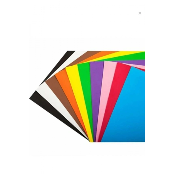 K.color 25*35 160gr 10lu Karışık Poş. Fon Kartonu