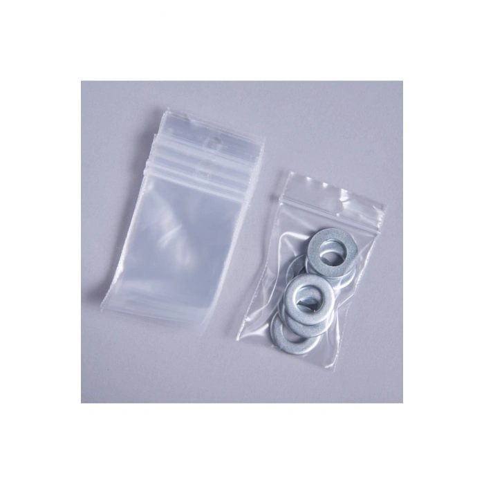 Kilitli Naylon Torba - 8x10 Cm - 1000 Adet