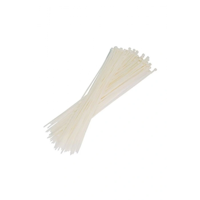 Klips Plastik Kablo Bağı 3.6x150 Cırt Kelepçe Plastik Kelepçe 100 Lü