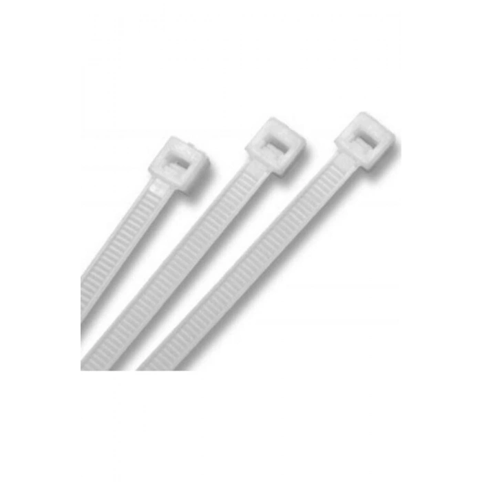 Klips Plastik Kablo Bağı 3.6x150 Cırt Kelepçe Plastik Kelepçe 100 Lü