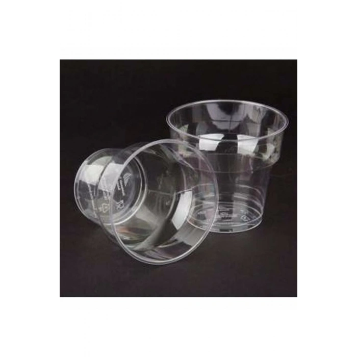 Kristal Mika Şeffaf Plastik Bardak 25 Adet