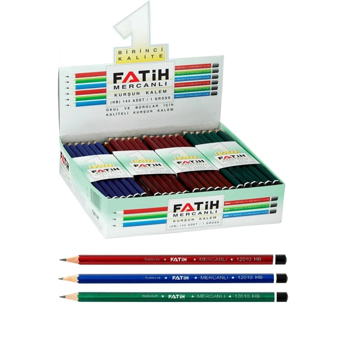 Mercanlı Kurşun Kalem 1 Paket