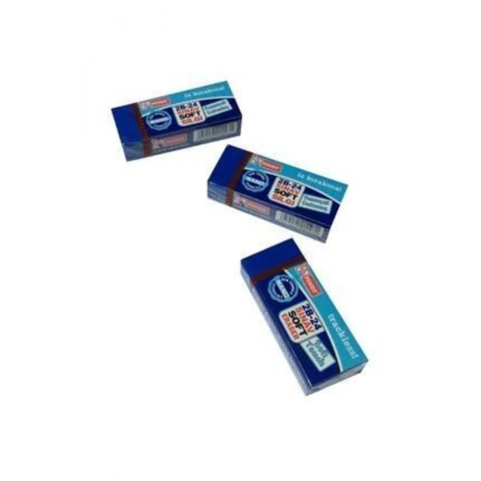 Mikro 2b-24 Yumuşak Sınav Silgisi Mavi 6959023900931