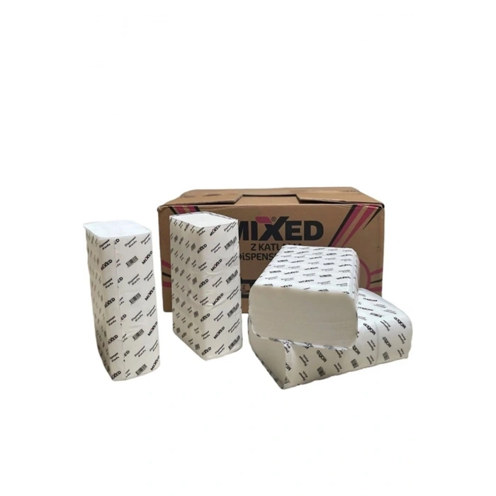 Mıxed Z Katlama Dispencer Havlu 100lü 12 Paket