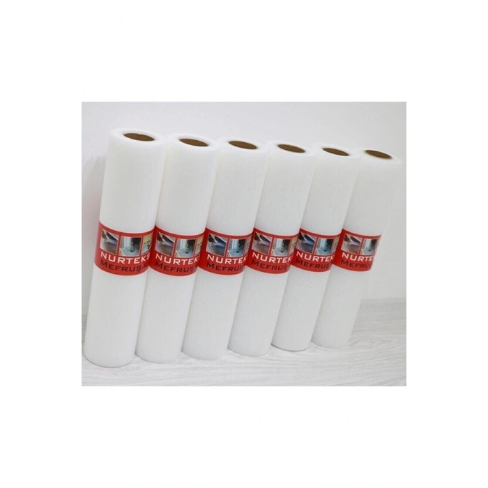 Nurtekshome Eva Pıtırcık Raf Örtüsü Yıkanabilir Şeffaf 45x10m