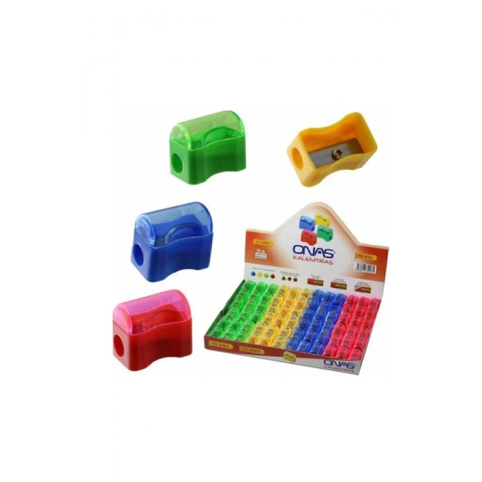 Öğrenci Kalemtraşı Kapaklı 4 Adet