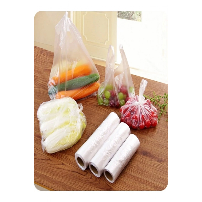 Orta Boy 200’lü Manav Poşeti Hışır Atlet Poşet Rulo Mat Poşet 1 Adet