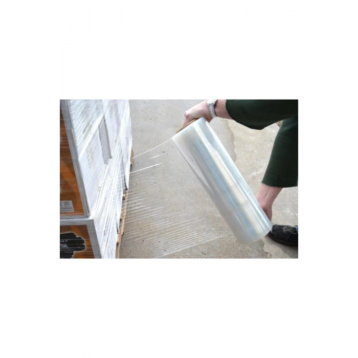 Palet Streç 17 Mikron 300 M (en:50cm) Elastanı Yuksek