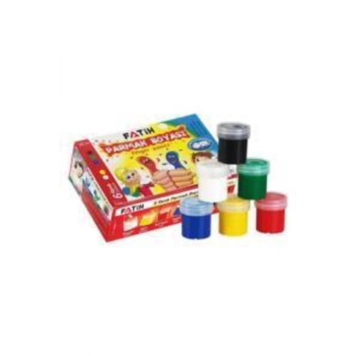 Parmak Boyası 25 ml 6 Renk 50021