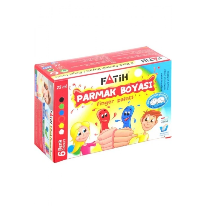Parmak Boyası 6 Renk