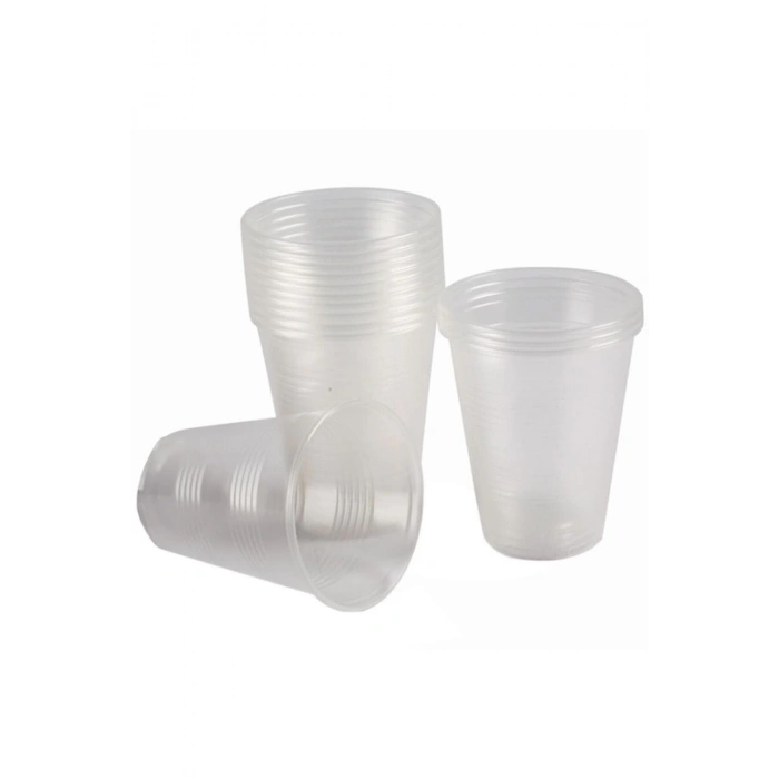 Plastik Bardak Kaliteli Sızdırmaz 500 Adet