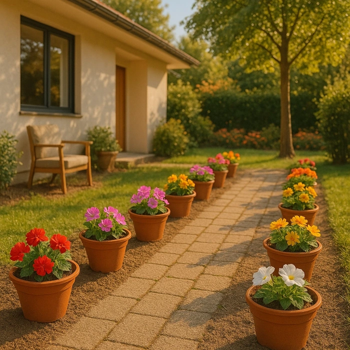 Plastik Orta Boy Saksı (10 Adet) 14cm Genişlik 12 Cm Yükseklik