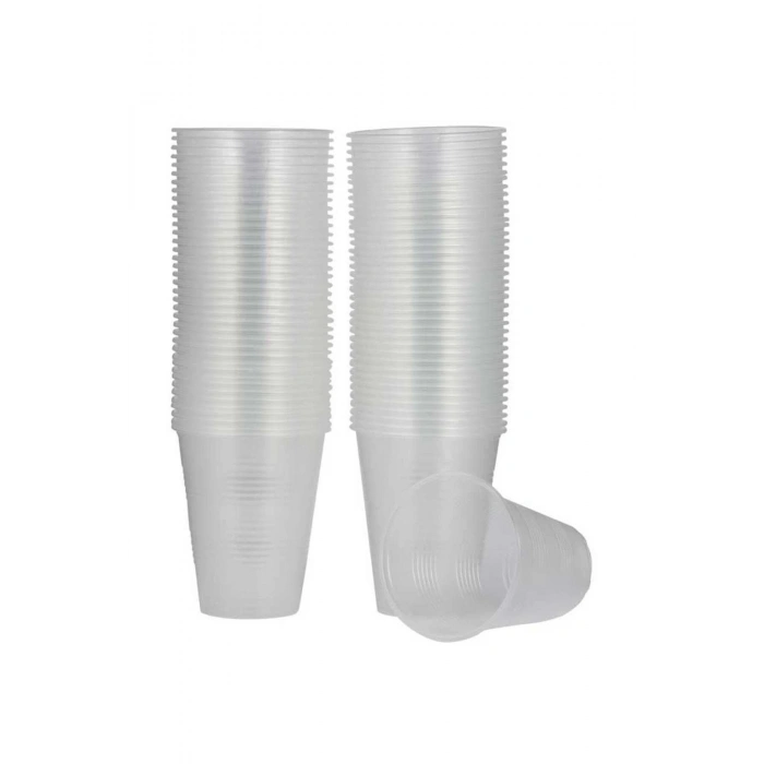 Plastik Pet Bardak 100 Adet