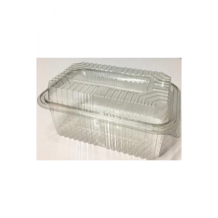 Plastik Sızdırmaz Bombe Kapaklı Kap 1000 gr 100lü Paket