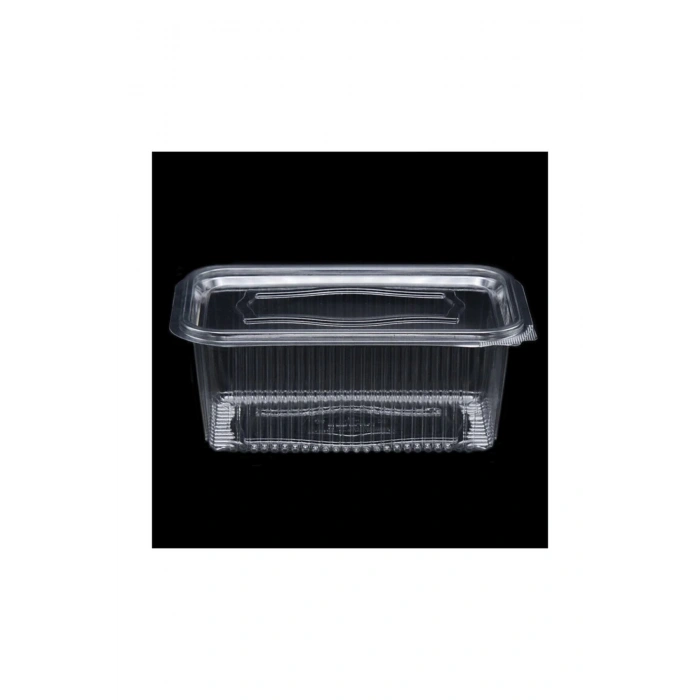 Plastik Sızdırmaz Kap 1000 gr Düz Kapak